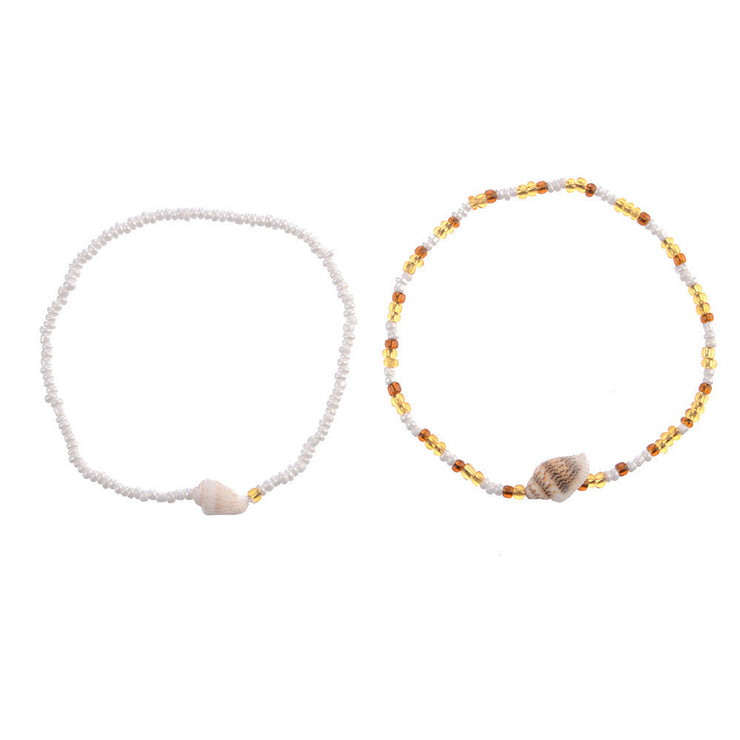 Shell anklet