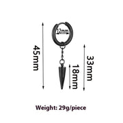 Punk Sharp Cone Personality Female Stud Earrings