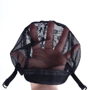 Wig flower high elastic mesh cap