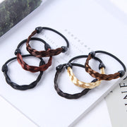 Simple hair rope braid elastic hair band wig hair ring